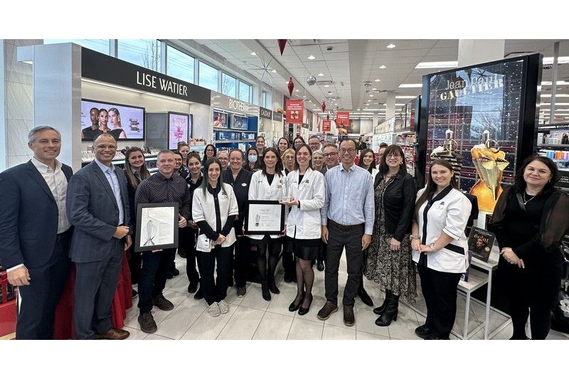 Sherbrooke : la pharmacie Jean Coutu de la rue King Est reçoit la plus haute distinction du réseau